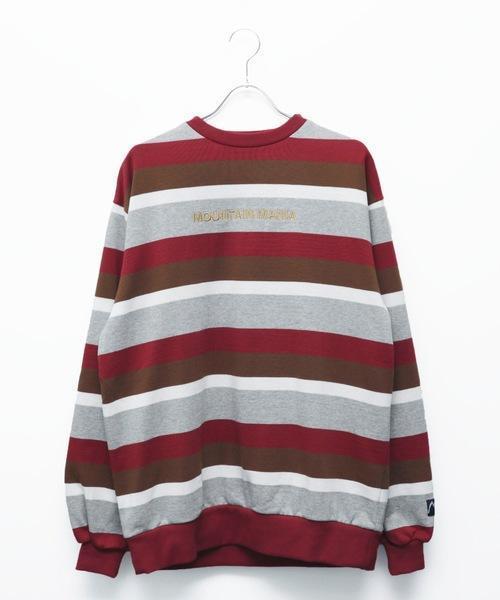 LONG SLEEVE CREW NECK 'BORDER'