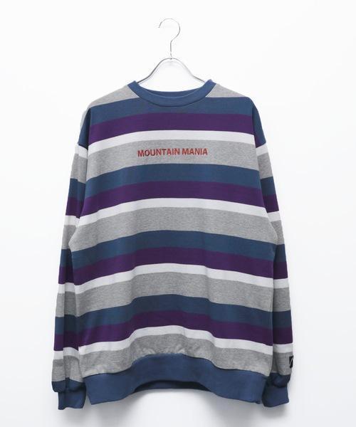 LONG SLEEVE CREW NECK 'BORDER'