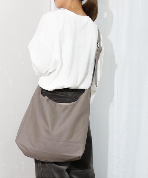 Per sist ence/パーシエンス　キャンバス ラウンドショルダーバッグ