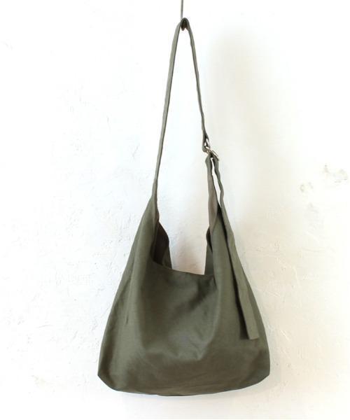 Per sist ence/パーシエンス　キャンバス ラウンドショルダーバッグ