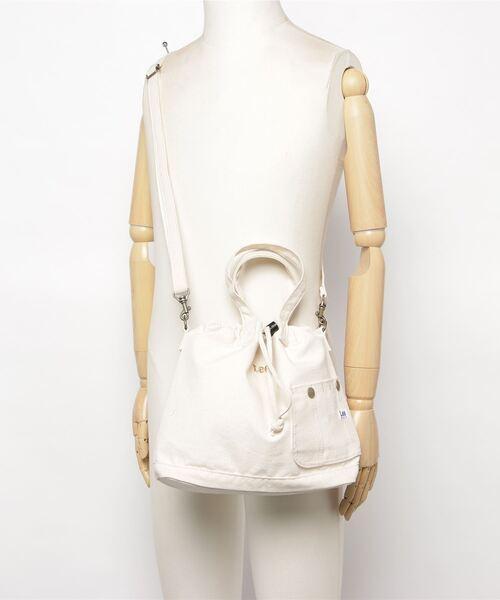 Lee/リー ヘビーキャンバスワークポケット2WAYミニ巾着トートバッグ