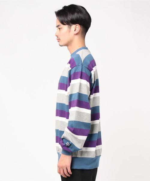 LONG SLEEVE CREW NECK 'BORDER'