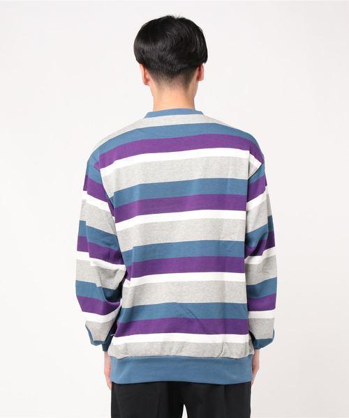 LONG SLEEVE CREW NECK 'BORDER'
