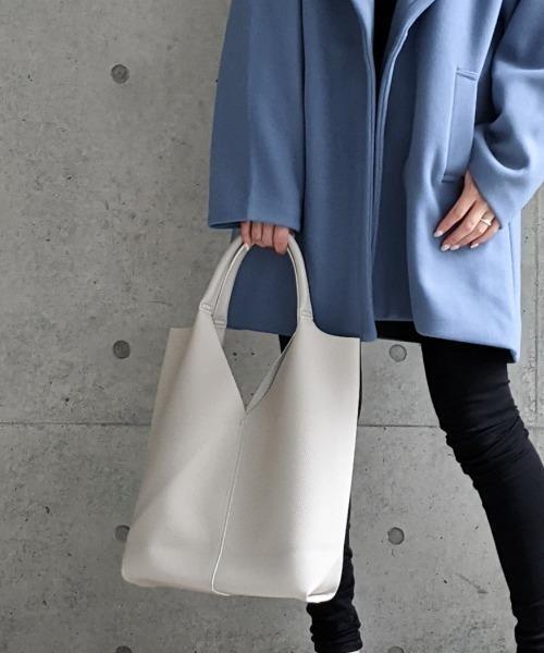 Per sist ence/パーシエンス　トライアングルカットトートバッグ