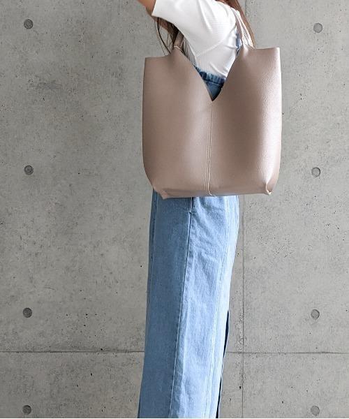 Per sist ence/パーシエンス　トライアングルカットトートバッグ