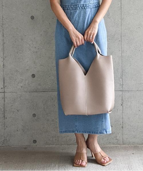 Per sist ence/パーシエンス　トライアングルカットトートバッグ