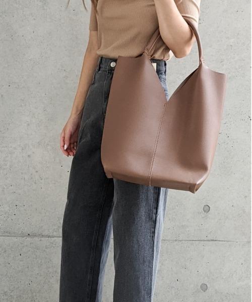 Per sist ence/パーシエンス　トライアングルカットトートバッグ