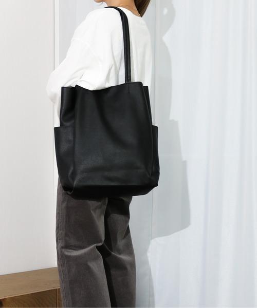 Per sist ence/パーシエンス　マルチポケット縦型A4トートバッグ