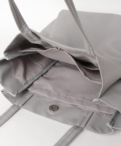 Per sist ence/パーシエンス　マルチポケット縦型A4トートバッグ