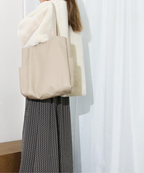 Per sist ence/パーシエンス　マルチポケット縦型A4トートバッグ