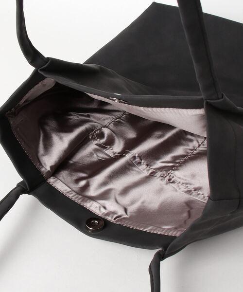 Per sist ence/パーシエンス　フェイクレザー ハンドルタックトートバッグ