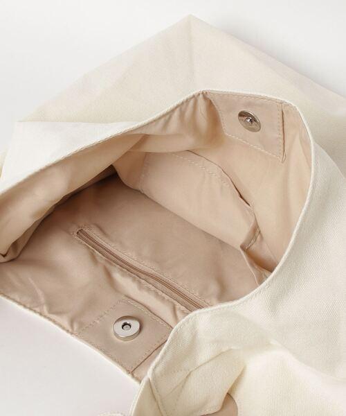 Per sist ence/パーシエンス　キャンバス ラウンドショルダーバッグ