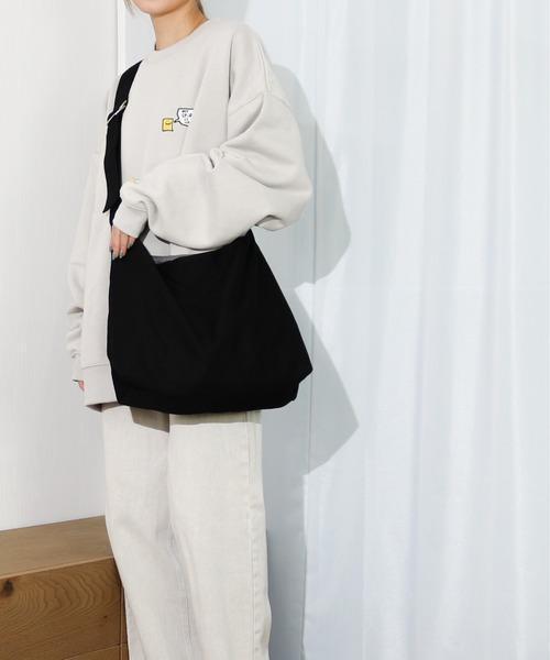 Per sist ence/パーシエンス　キャンバス ラウンドショルダーバッグ