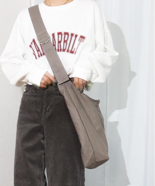 Per sist ence/パーシエンス　キャンバス ラウンドショルダーバッグ