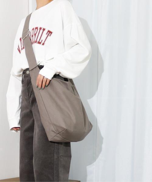 Per sist ence/パーシエンス　キャンバス ラウンドショルダーバッグ