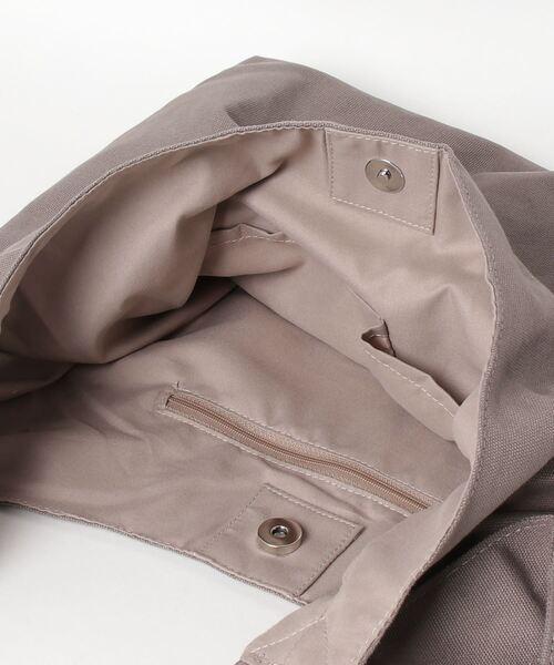 Per sist ence/パーシエンス　キャンバス ラウンドショルダーバッグ