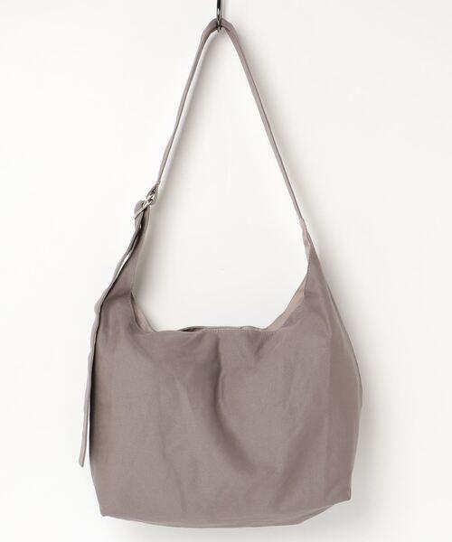 Per sist ence/パーシエンス　キャンバス ラウンドショルダーバッグ