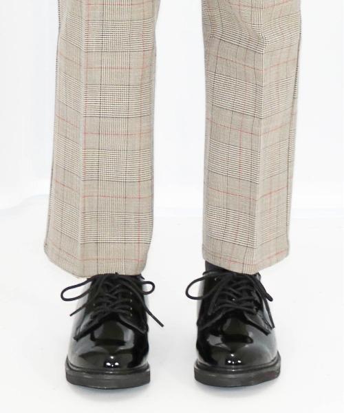 ROTHCO／ロスコ　 ガラス フェイクレザー プレーントゥシューズ