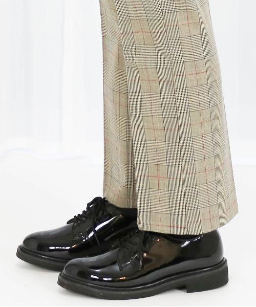 ROTHCO／ロスコ　 ガラス フェイクレザー プレーントゥシューズ