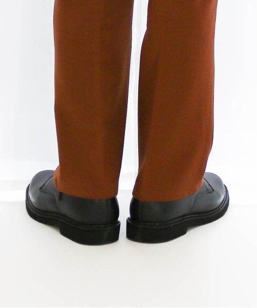 ROTHCO／ロスコ　 スムースレザープレーントゥシューズ