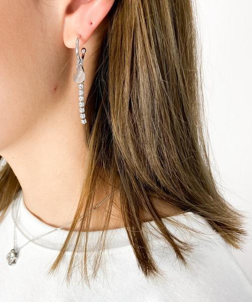 GUESS/ゲス　ドリップハートピアス”HEART TO HEART'