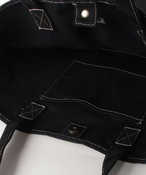 Lee/リー　ヘビーキャンバス ロゴ入り オーバーオールサイドポケットBIGトートバッグ