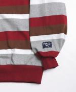 LONG SLEEVE CREW NECK 'BORDER'