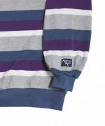 LONG SLEEVE CREW NECK 'BORDER'