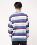 LONG SLEEVE CREW NECK 'BORDER'