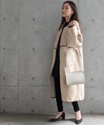 Per sist ence/パーシエンス　ボアパイピング×フェイクムートン リバーシブルノーカラーコート