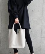 Per sist ence/パーシエンス　トライアングルカットトートバッグ