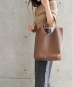 Per sist ence/パーシエンス　トライアングルカットトートバッグ