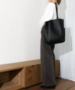 Per sist ence/パーシエンス　マルチポケット縦型A4トートバッグ