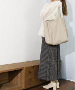 Per sist ence/パーシエンス　マルチポケット縦型A4トートバッグ