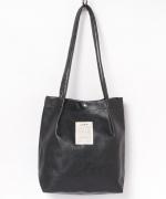 Per sist ence/パーシエンス　フェイクレザー ハンドルタックトートバッグ