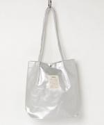 Per sist ence/パーシエンス　フェイクレザー ハンドルタックトートバッグ