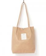 Per sist ence/パーシエンス　フェイクレザー ハンドルタックトートバッグ