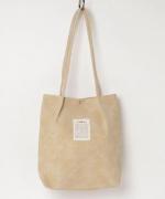 Per sist ence/パーシエンス　フェイクレザー ハンドルタックトートバッグ