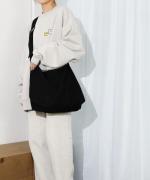 Per sist ence/パーシエンス　キャンバス ラウンドショルダーバッグ