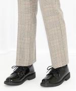 ROTHCO／ロスコ　 ガラス フェイクレザー プレーントゥシューズ