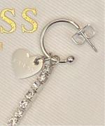 GUESS/ゲス　ドリップハートピアス”HEART TO HEART'